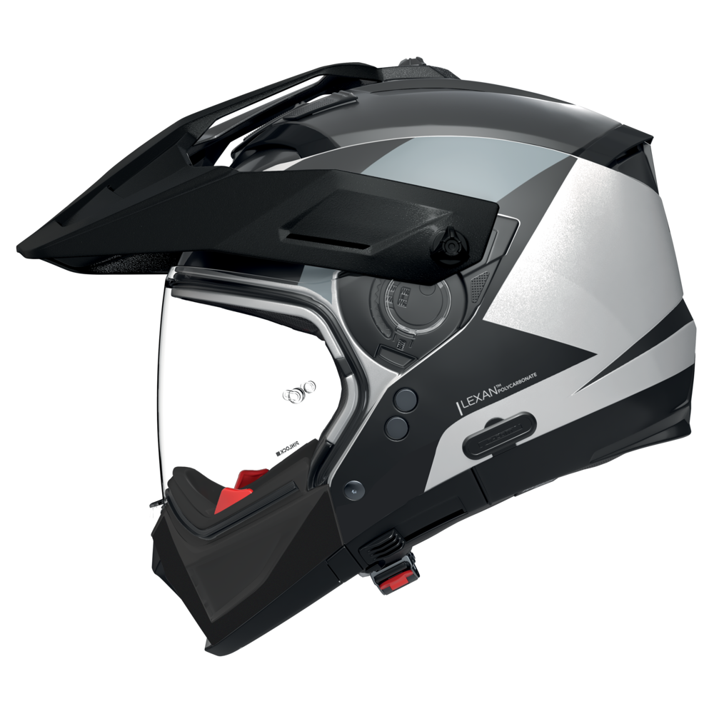Casque Moto Nolan N70-2 X 06 Convinto 345 XL – Noir/Gris/Jaune – Modulable 8 Configurations – Homologation ECE 22-06