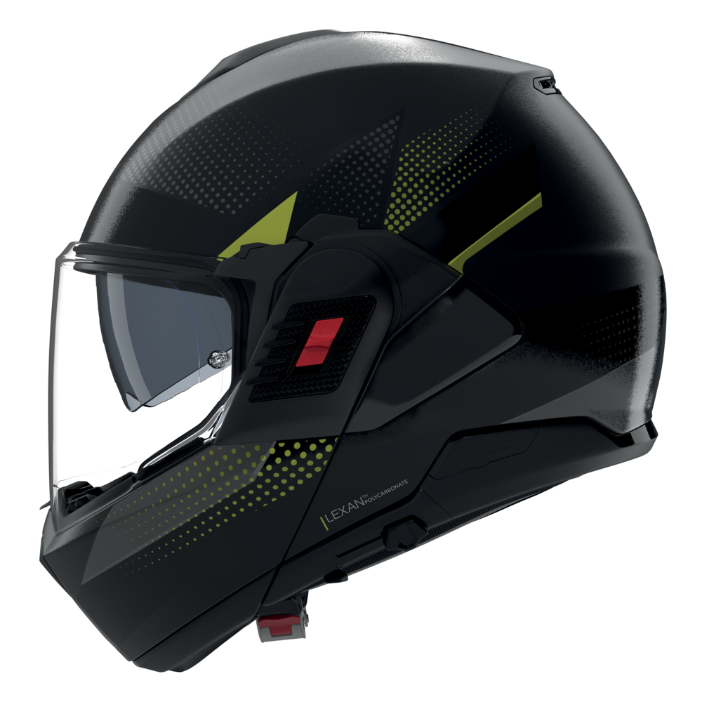 Casque Moto Modulable Nolan N120-1 Travelling Nobile Ocre - Taille XL - Homologation Double (Intégral P / Jet J)